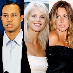 Tiger Woods, Elin Nordegren, Rachel Uchitel Tiger Woods, Elin Nordegren, Rachel Uchitel